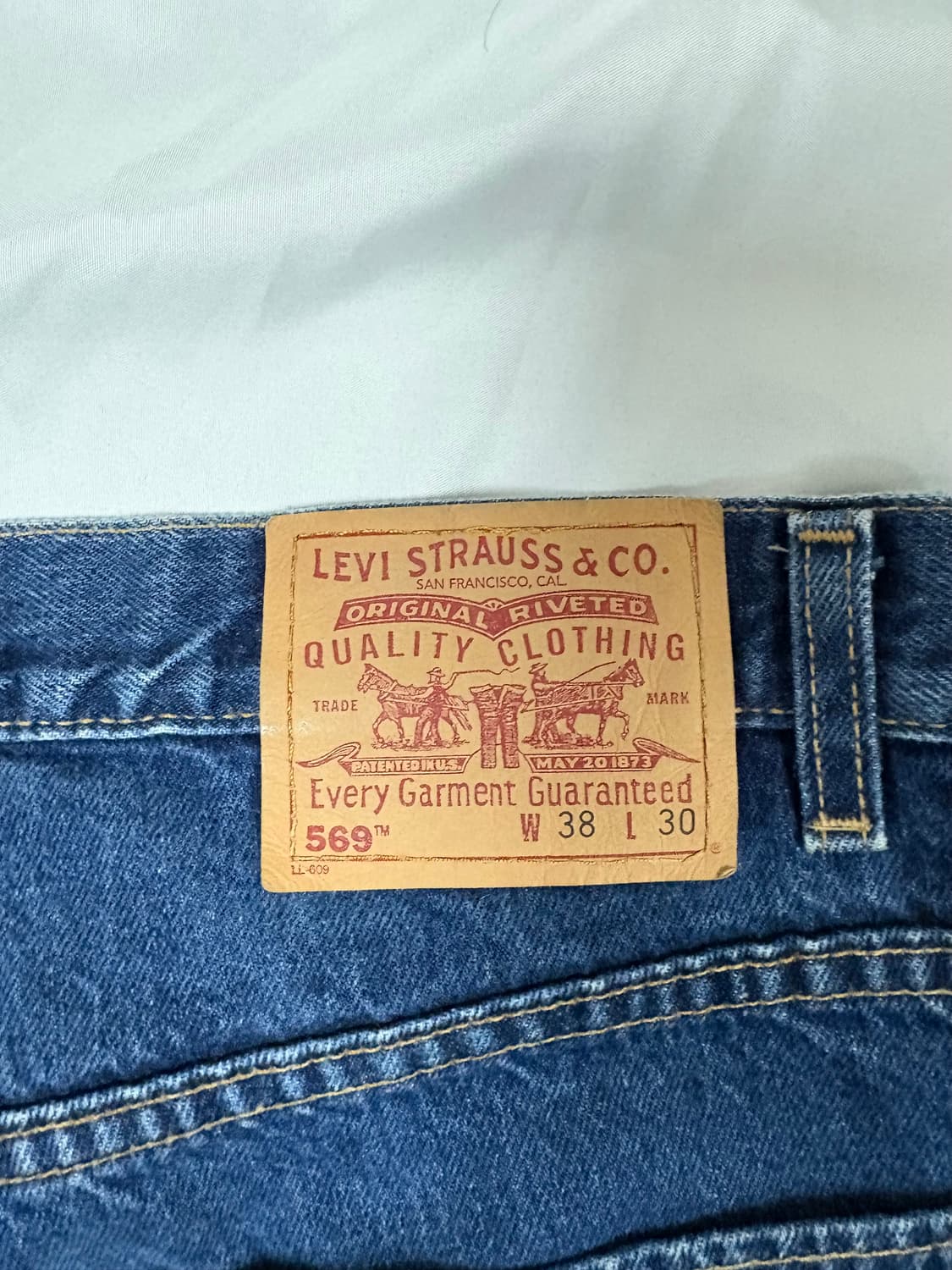 (38x30) 00s 리바이스 569 made in usa 상품이미지4