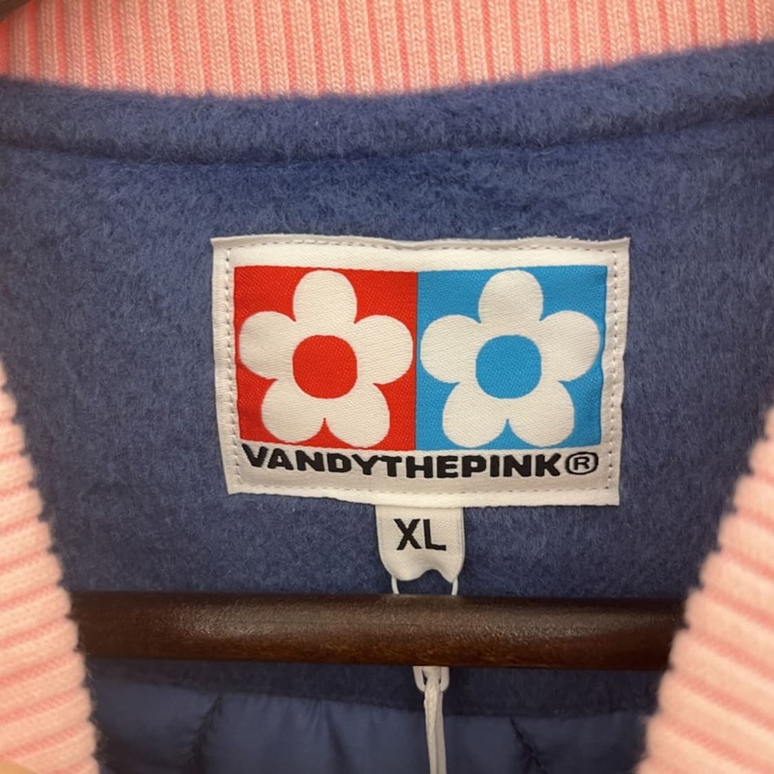 반디더핑크 X SM 엔터테이먼트 아티스트 바시티 자켓 XL C10953 상품이미지5