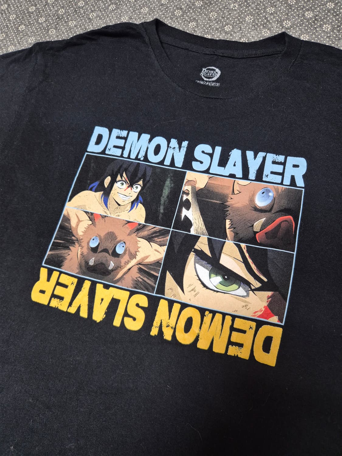 [L]귀멸의 칼날 오피셜 티셔츠  -227 상품이미지1