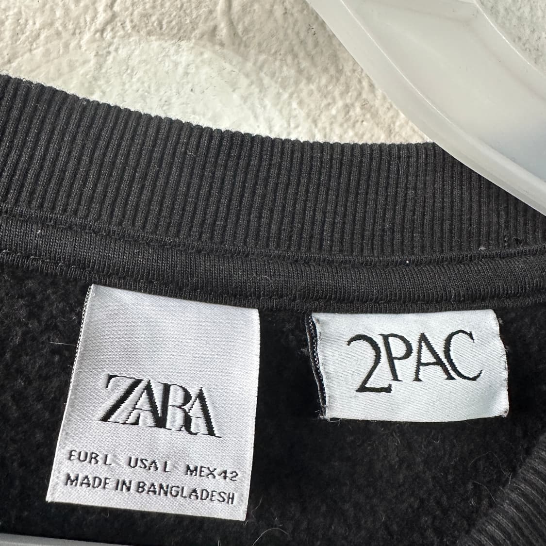 ZARA x 2PAC 맨투맨 L 상품이미지3