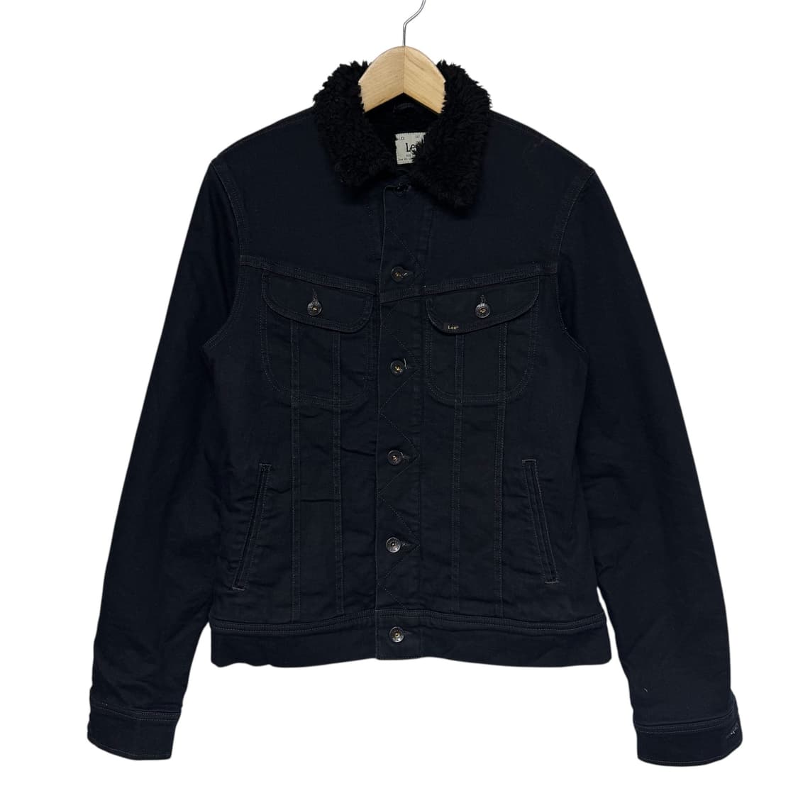 Lee 투포켓 양털 흑청자켓 상품이미지1