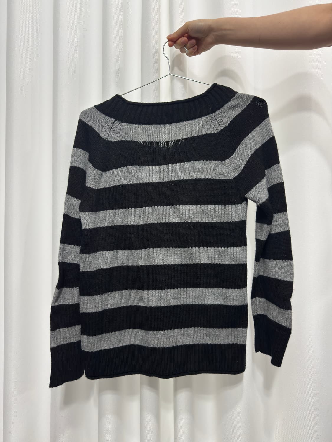 stripe button knit 상품이미지6