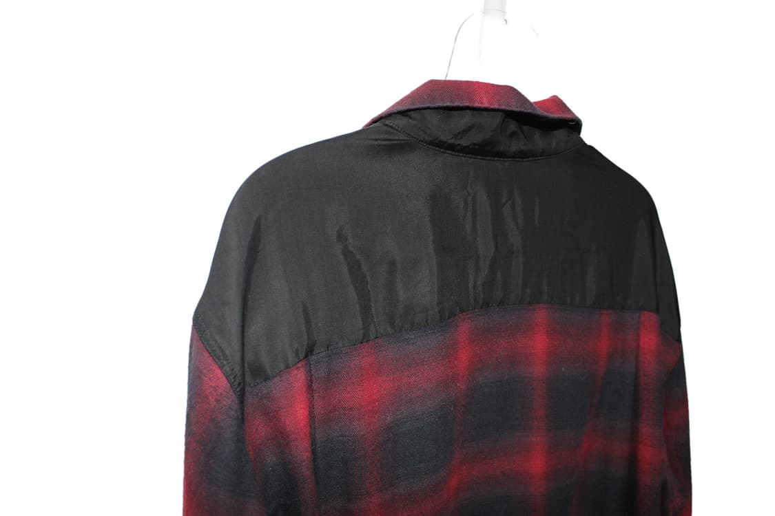 존 언더커버 타탄체크 셔츠 상품이미지3