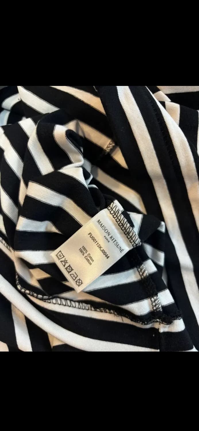  🔥[새상품/정품]🔥 메종키츠네 스트라이프 롱슬리브  상품이미지4