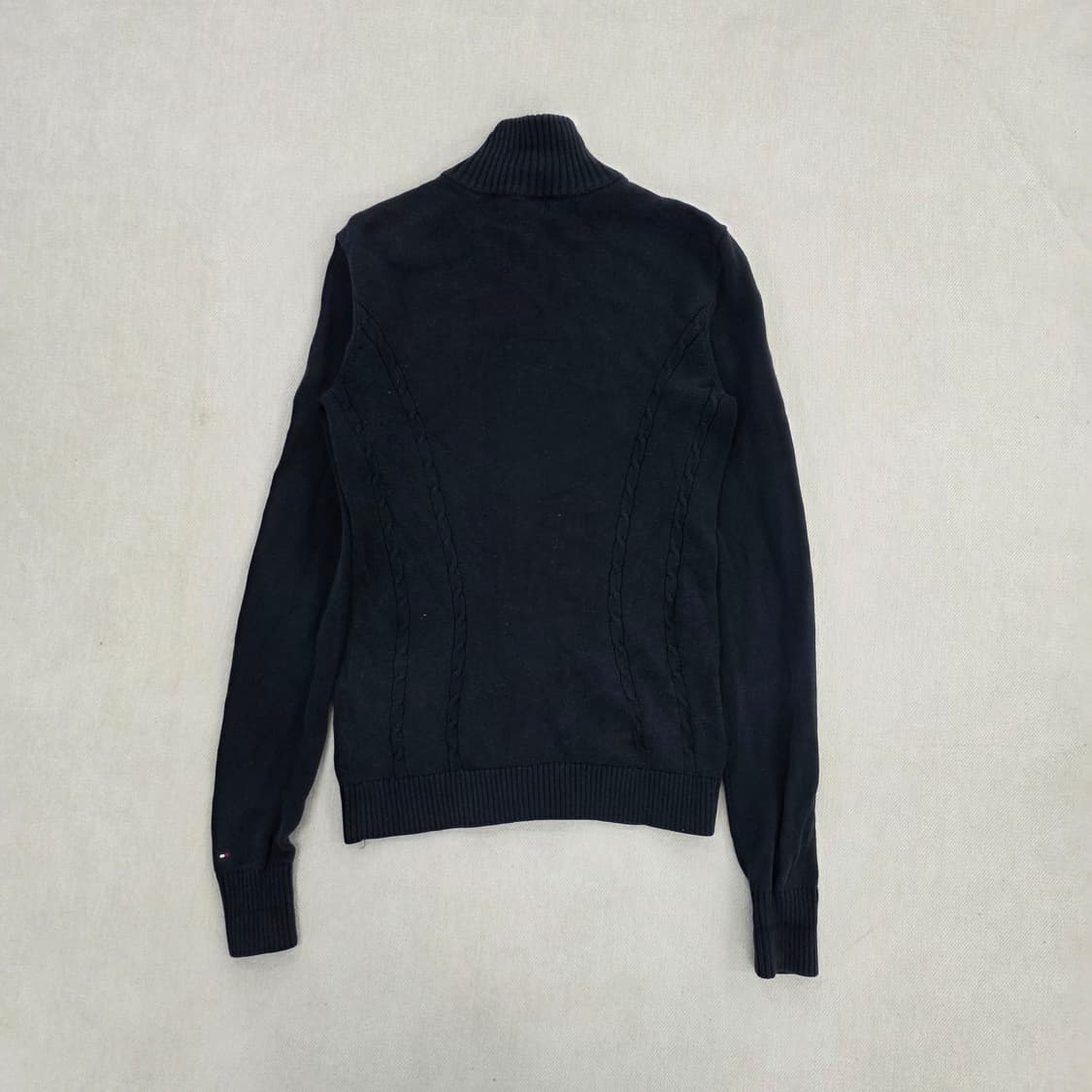 [XS] 타미힐피거 여성 꽈배기 니트 집업 가디건 1229J 상품이미지4