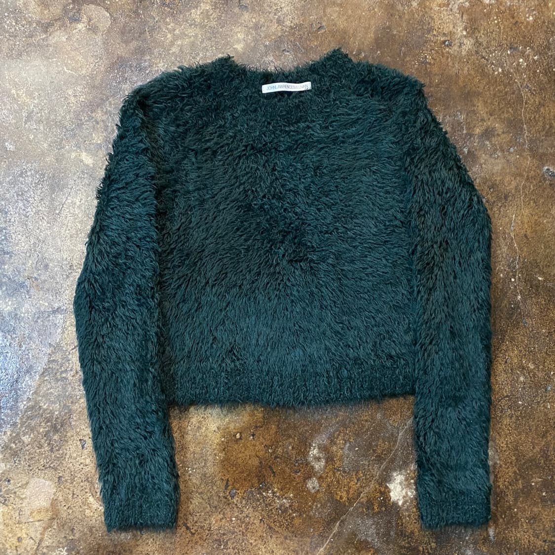 존로렌스설리반 그린 퍼 니트 상품이미지1