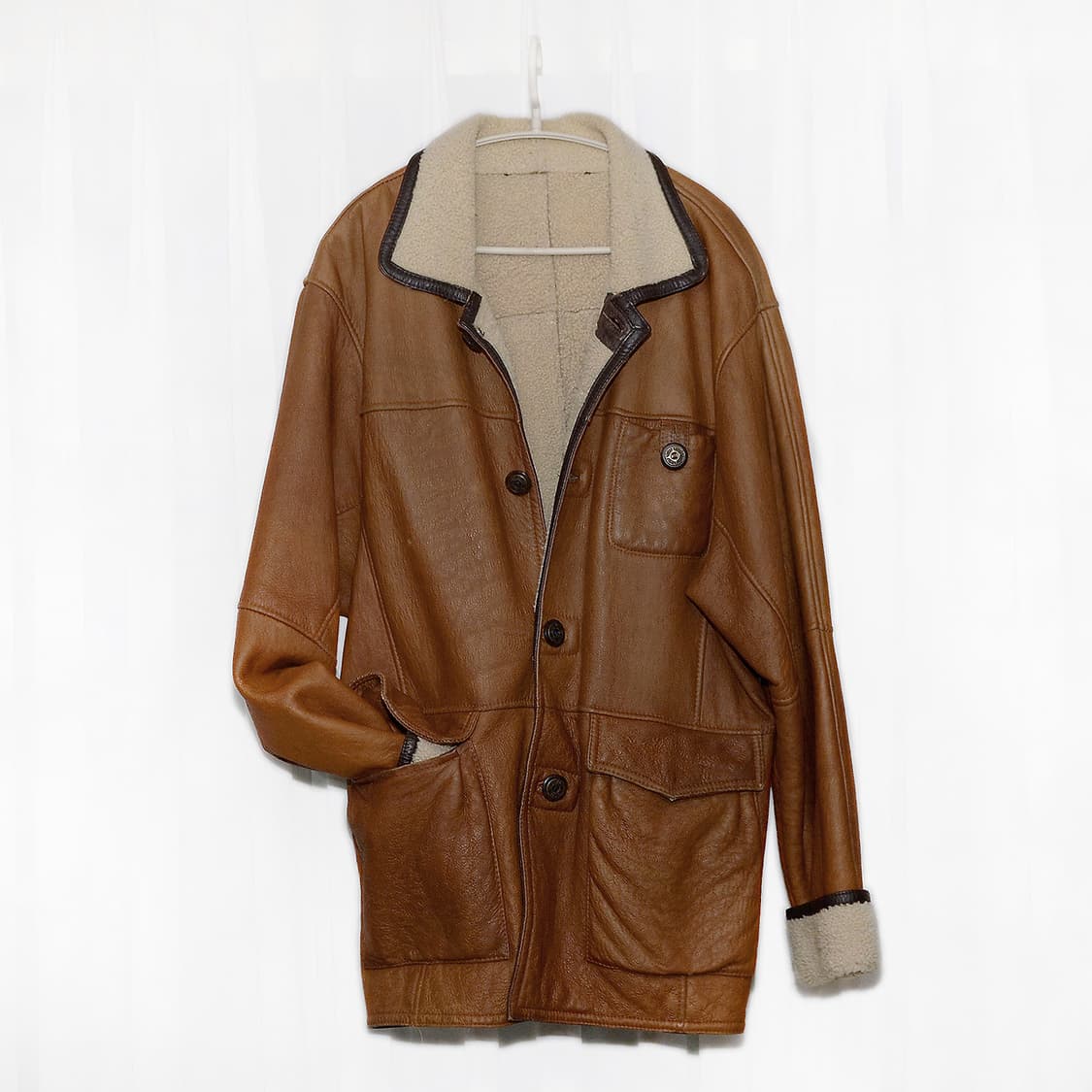 그레이트 초이스 뉴질랜드 오리지널 무톤 시어링 자켓 (100+) 상품이미지1