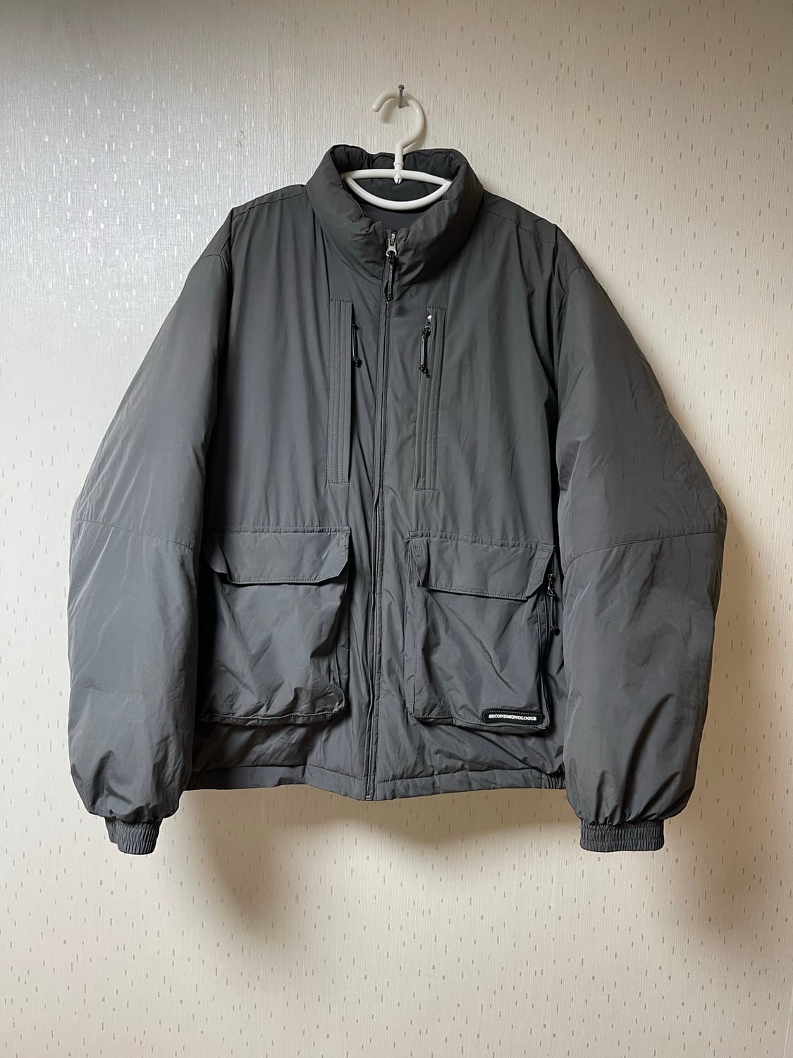 세컨모놀로그 커스텀어클락 에어포스 덕다운 패딩자켓 XL 상품이미지1