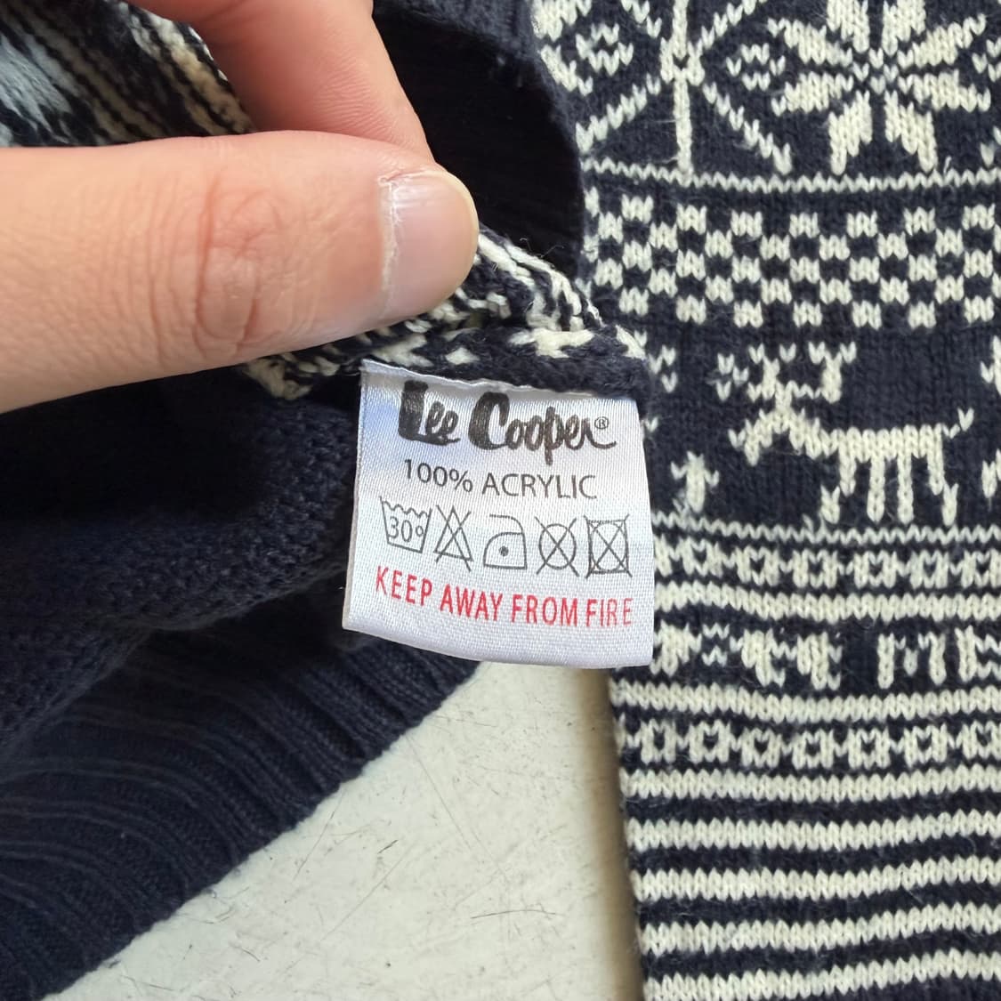 lee cooper 빈티지 스웨터 니트 2XL 상품이미지6