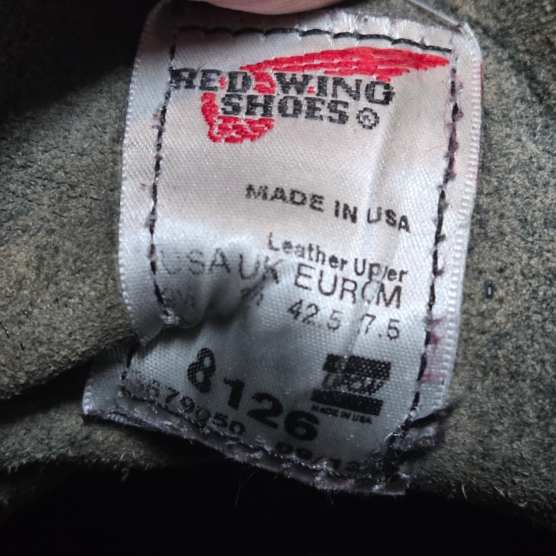 레드윙 8126 아이언레인저 블랙 브로그 (275) 상품이미지4