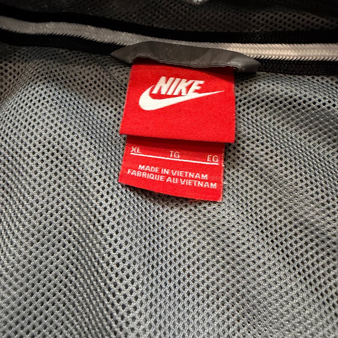 Nike 오렌지 그레이 투톤 윈드러너 바람막이 자켓 상품이미지2