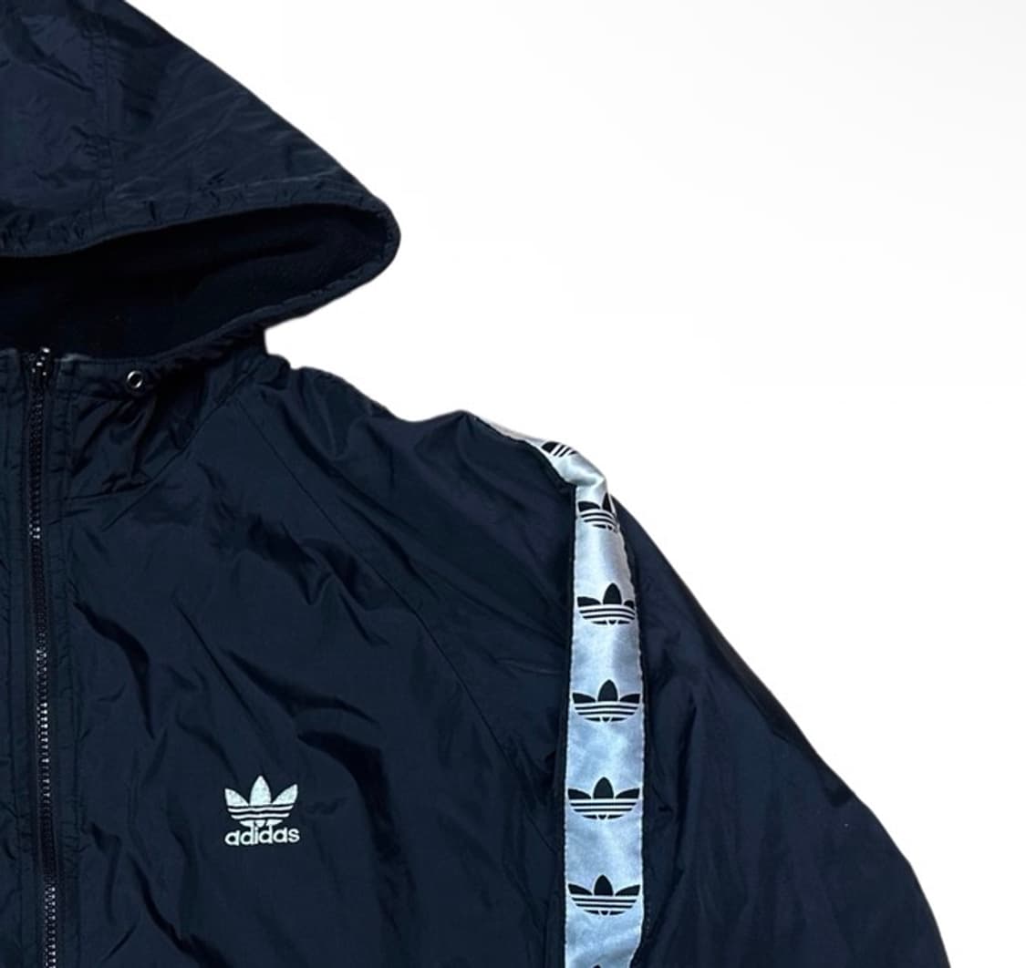 아디다스 90s 테잎로고 블랙바람막이 100 상품이미지3