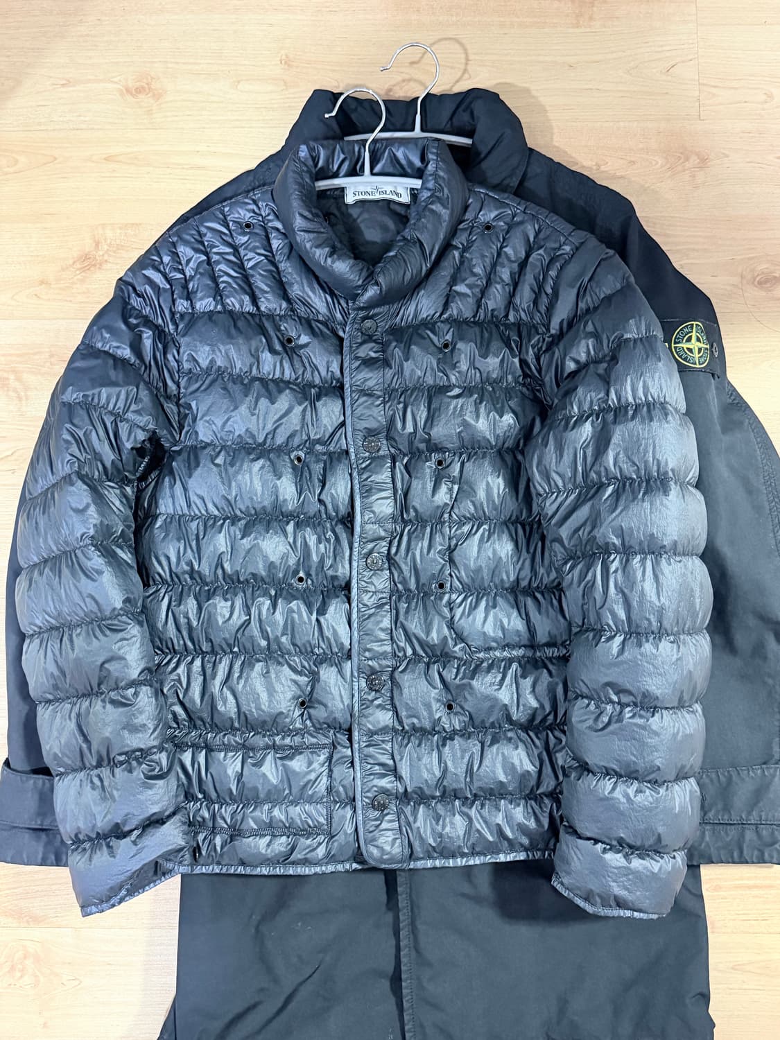 스톤아일랜드 다비드TC 코트 S 네이비 상품이미지6