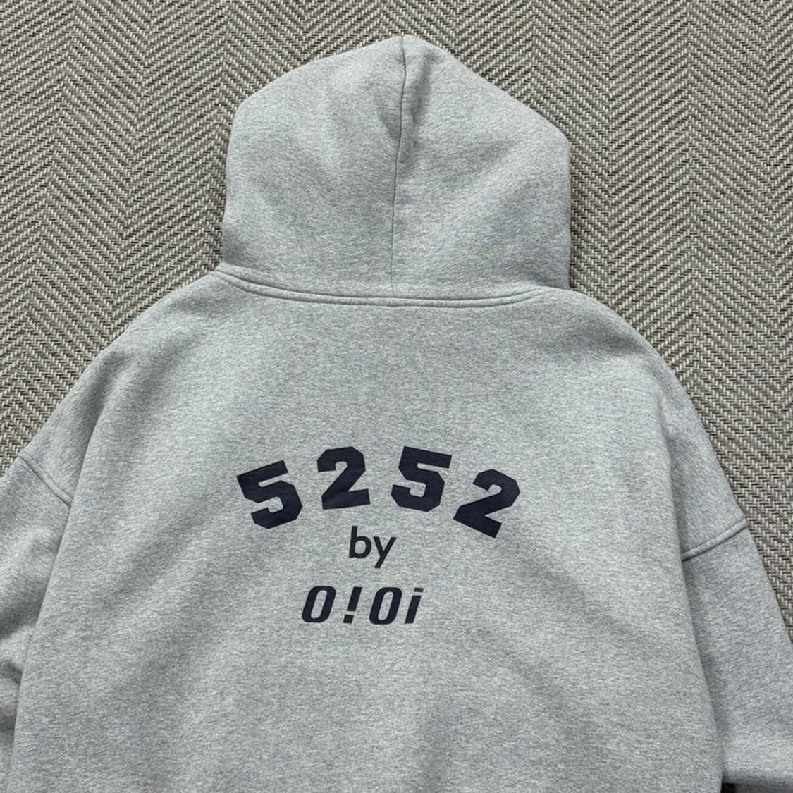 5252byoioi 베이직 로고 후드티 v2772 상품이미지4