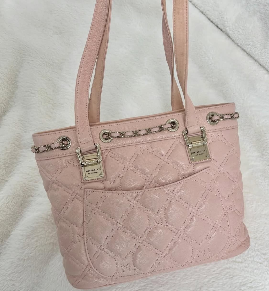 메트로시티 핑크 숄더백 상품이미지5
