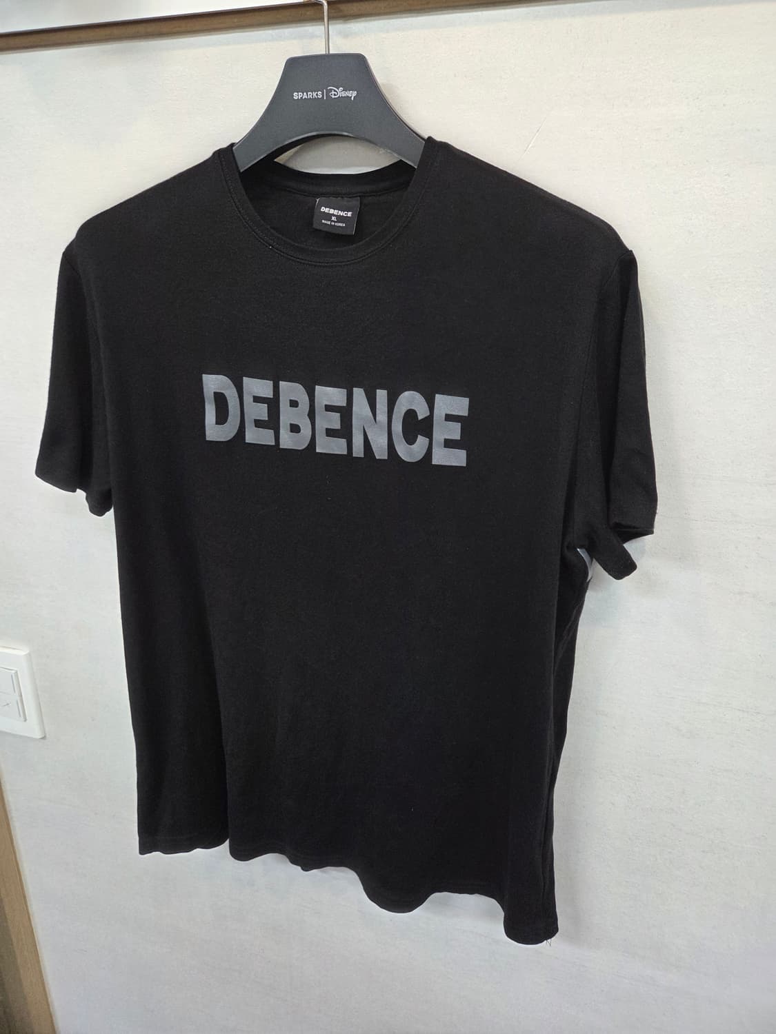 데벤스 로고 머슬핏 헬스용 반팔 xl 상품이미지4