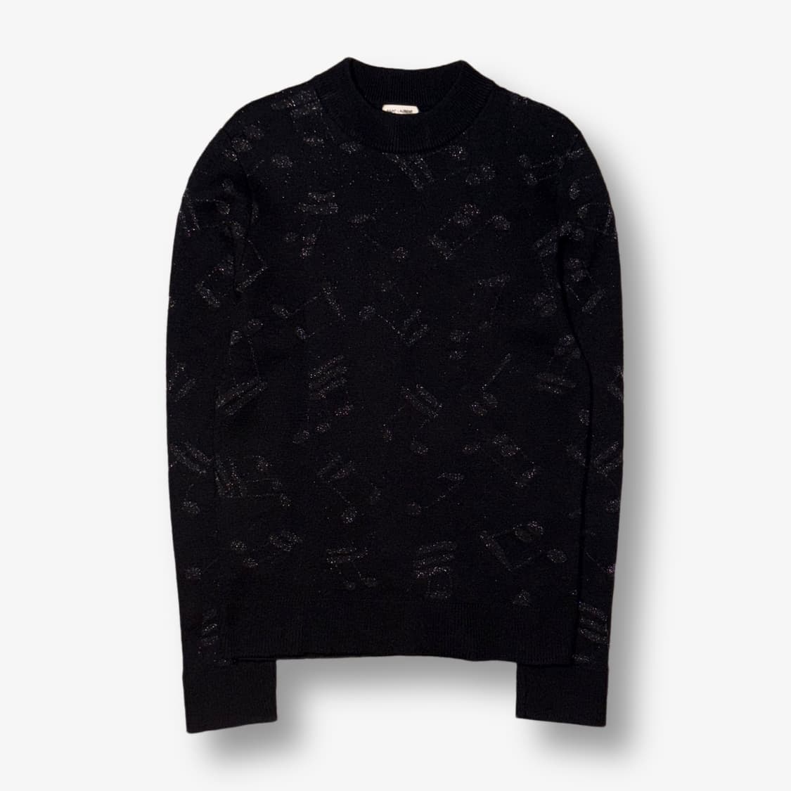 [M] AW16 Saint Laurent ‘Music Note‘ Knit 상품이미지1