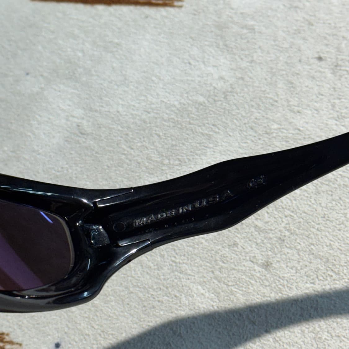 오클리 몬스터독 블랙 실버 Oakley Monster Dog (OS) 상품이미지8