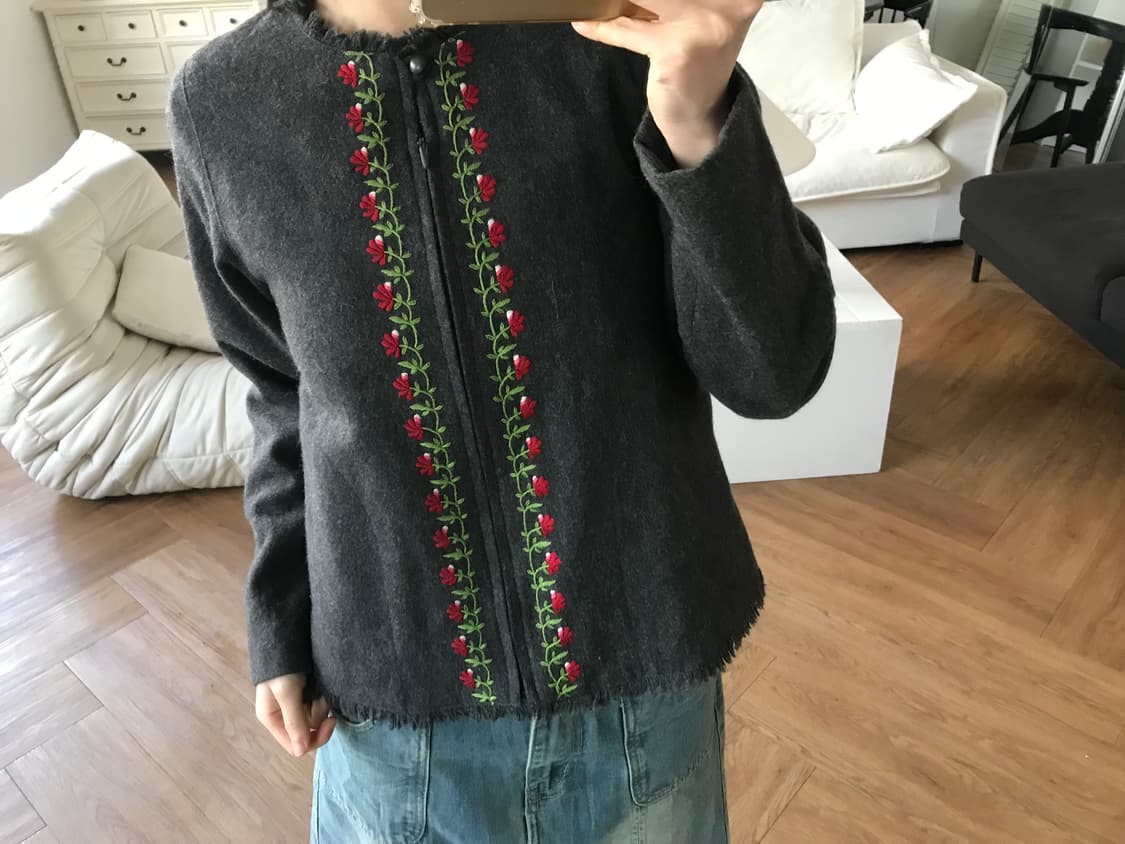 vintage kenzo pattern jacket 상품이미지5