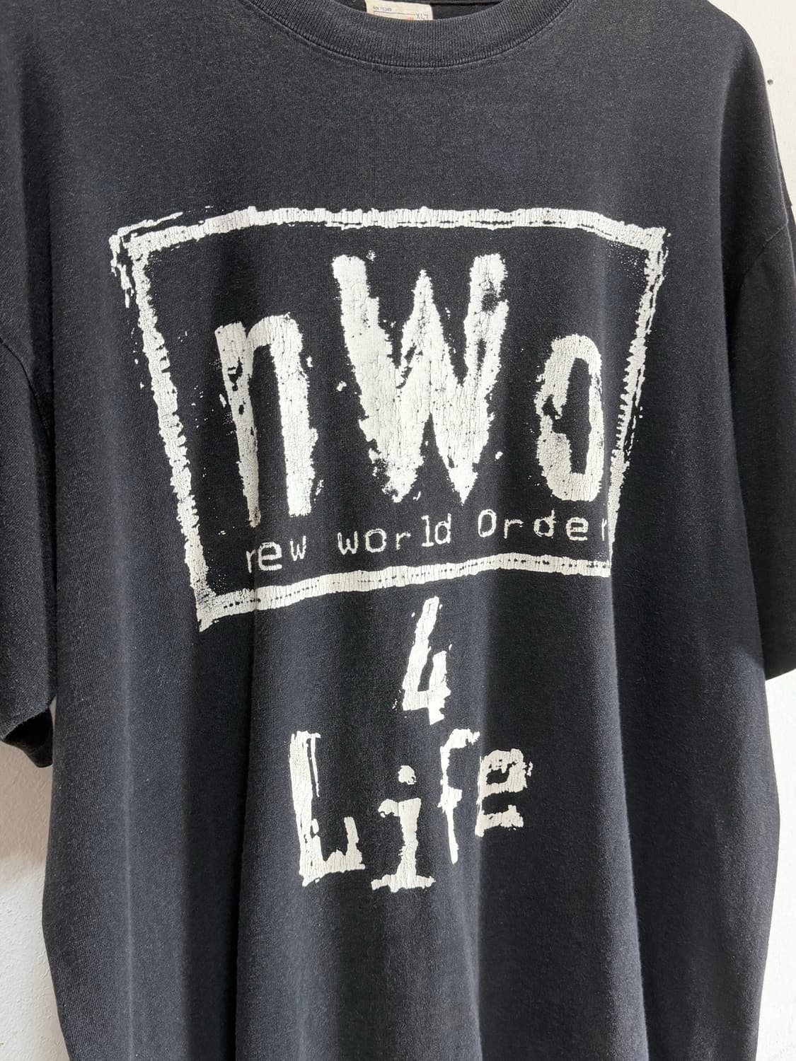 90's 빈티지 NWO 레슬링 티셔츠 싱글스티치 상품이미지5