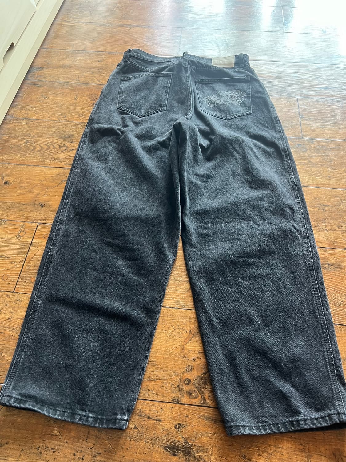 스웨이드 컨투어 포켓 데님 블랙 L CONTOUR POCKET DENIM 상품이미지2