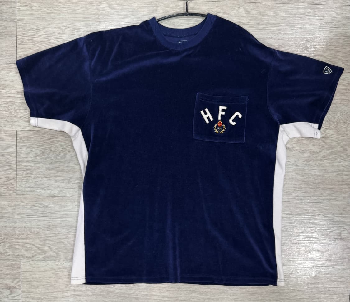 헤리티지플로스 HFC 펠트 벨루어 포켓 티셔츠 상품이미지1