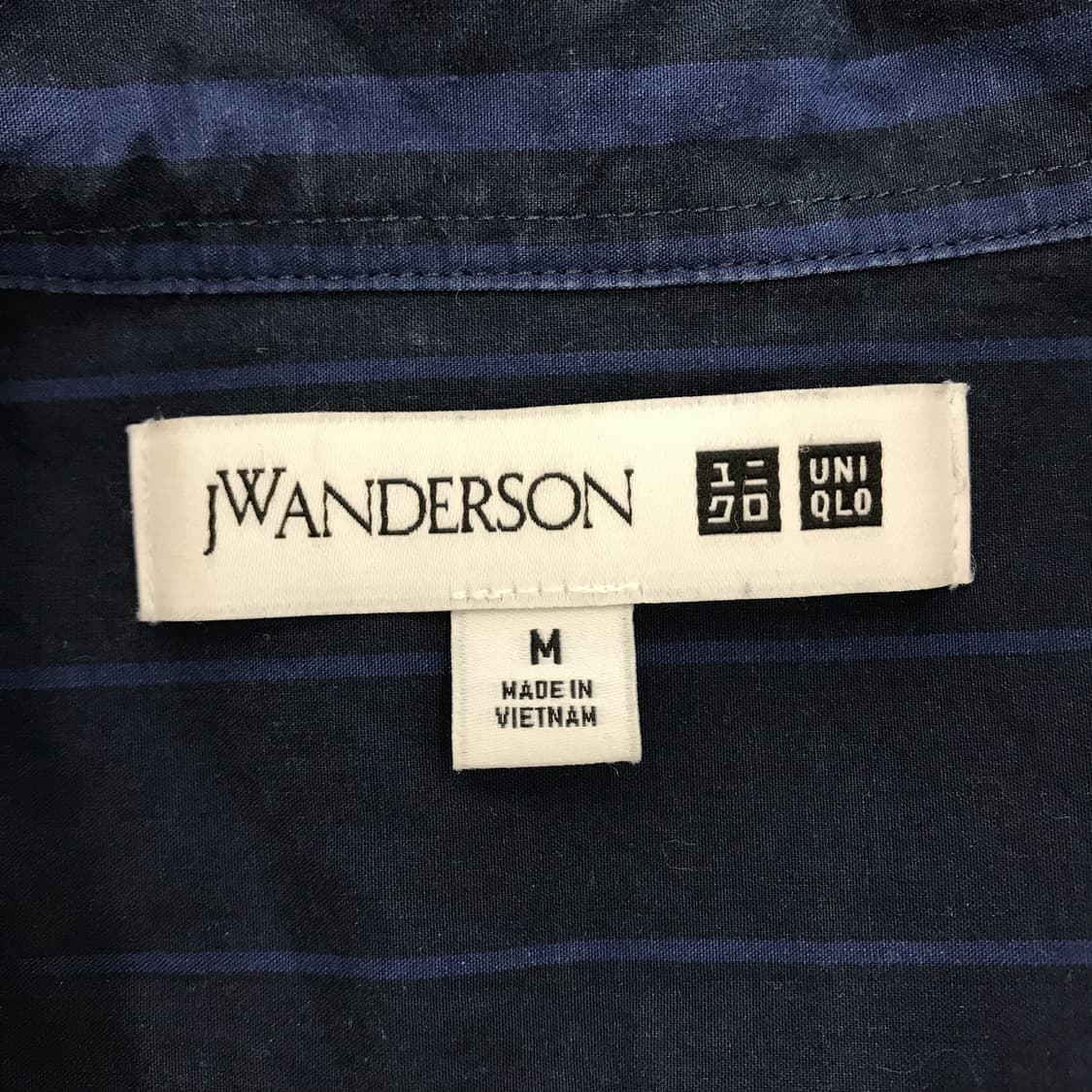 유니클로 x JW앤더슨 오픈카라 반팔셔츠 [M] 상품이미지4