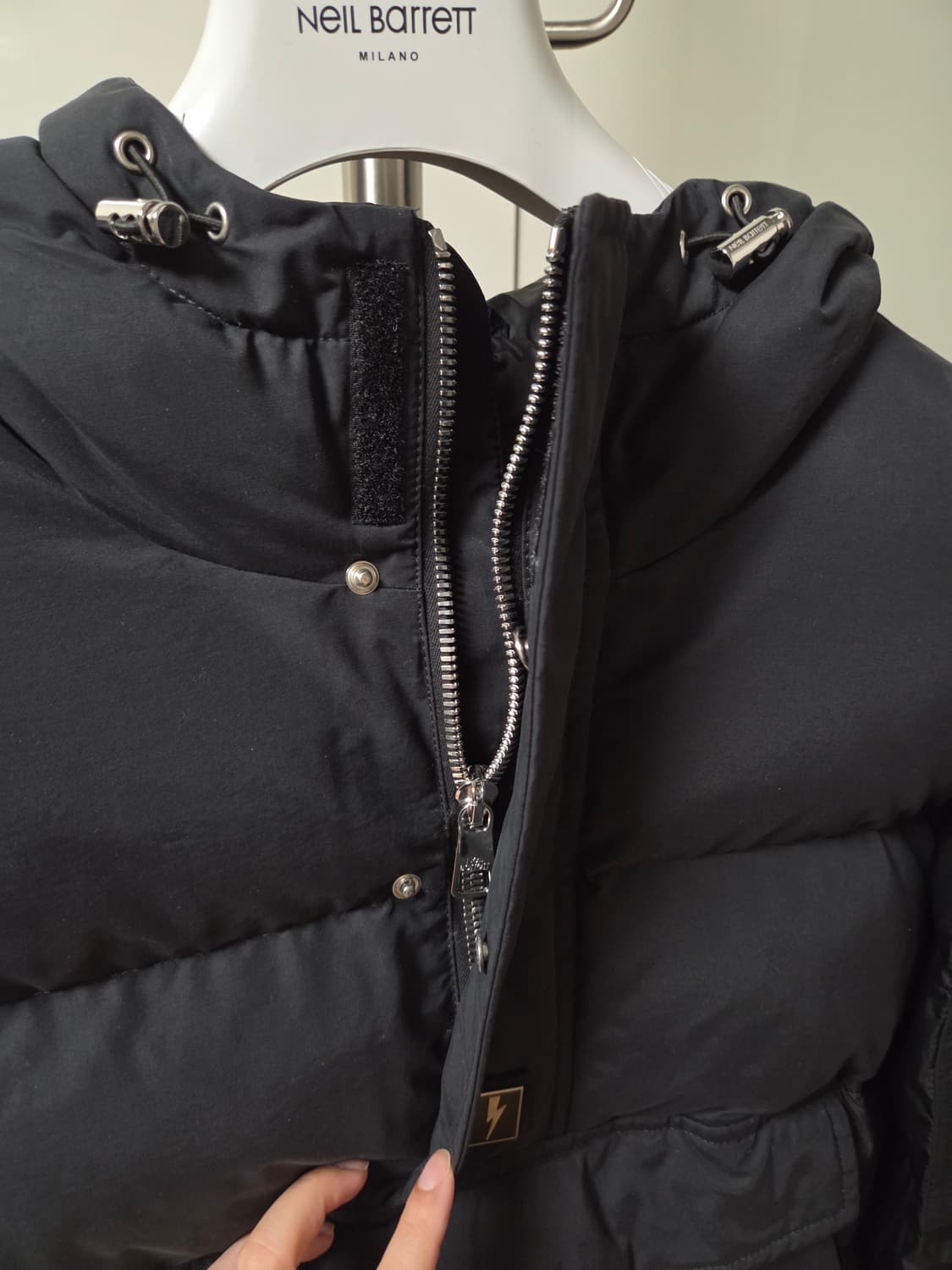 닐바렛 패딩 하프집업 아노락 상품이미지4