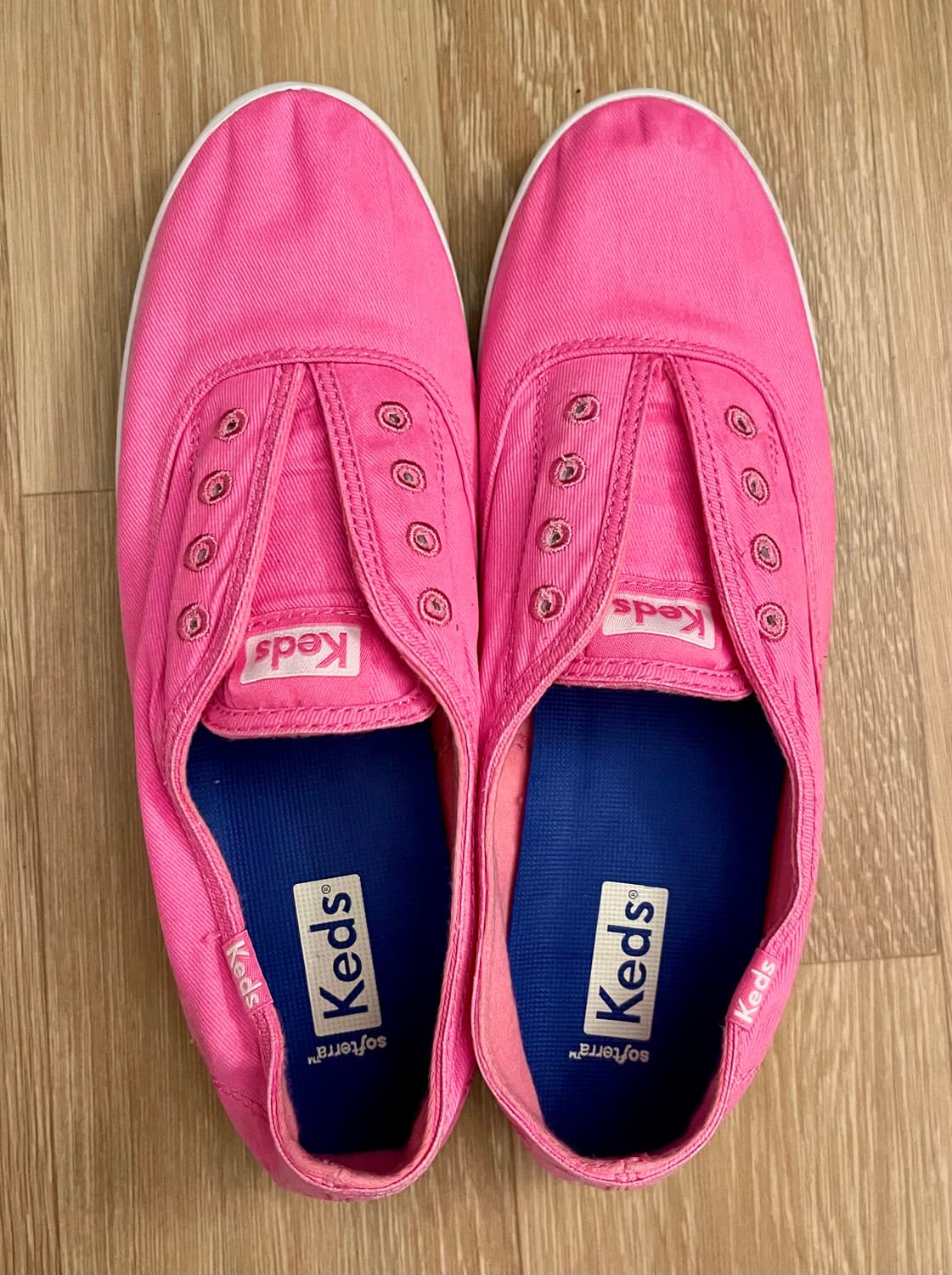 Keds 케즈 칠랙스 워시드 캔버스 /네온 핑크 상품이미지2