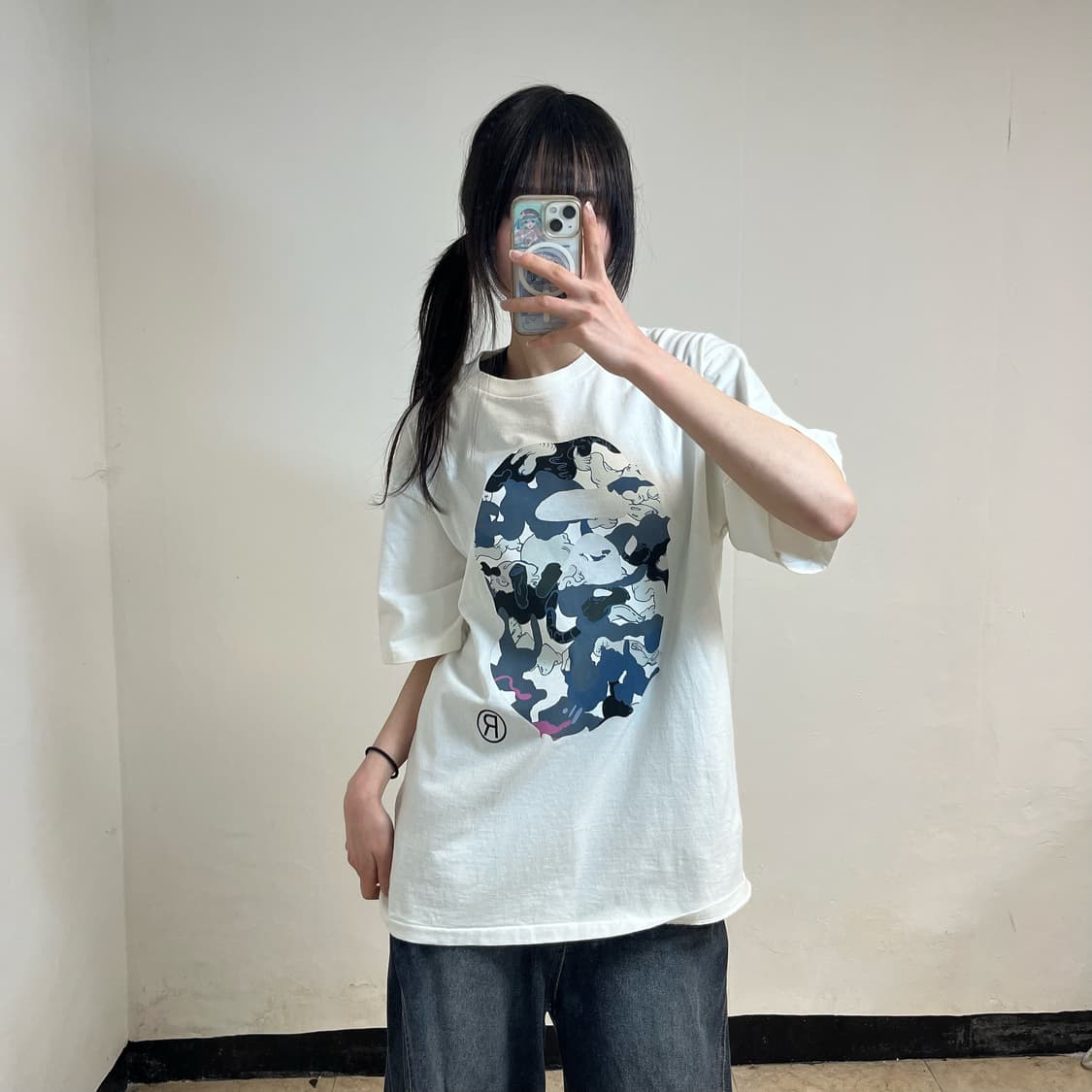 BAPE x Hebru Brantley collabo t-shirts 상품이미지1