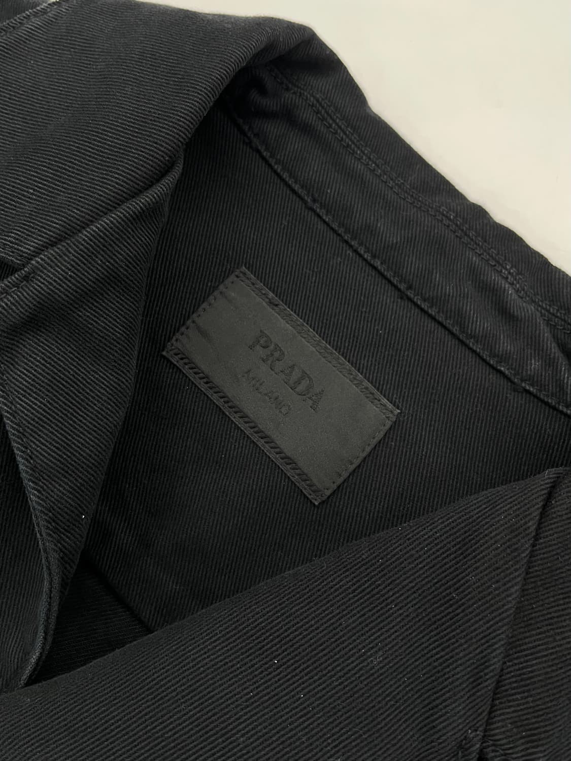 프라다 삼각로고 셔츠 반팔 [오버핏M사이즈] 상품이미지3