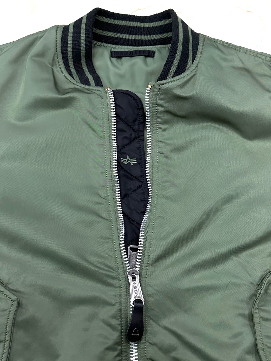 알파인더스트리 리버시블 MA-1 항공점퍼 상품이미지4