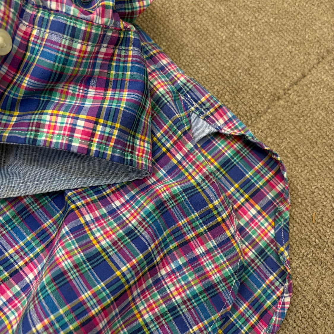 polo 랄프로렌 폴로 체크셔츠 L 상품이미지5