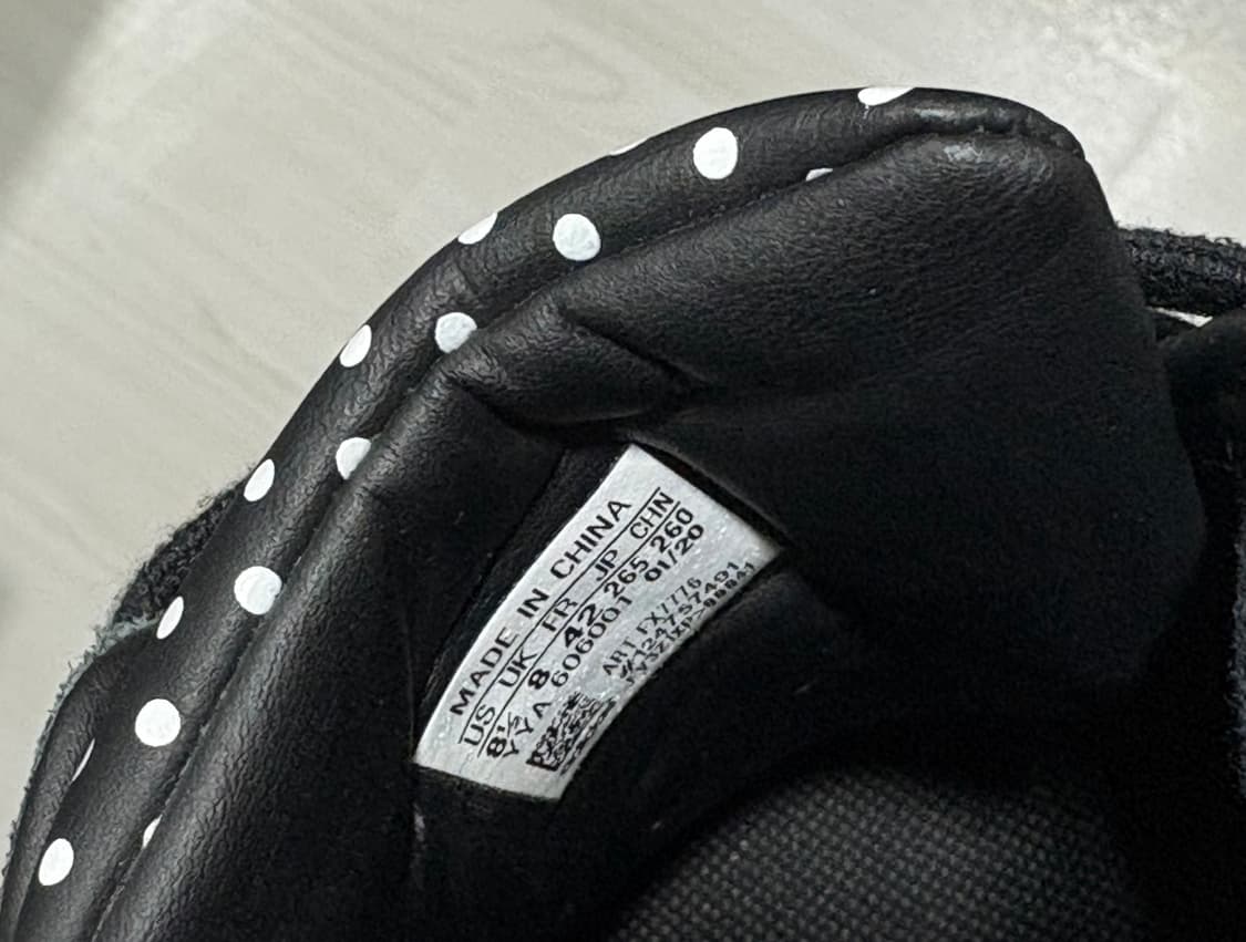 아디다스 슈퍼스타 50th 폴카 도트 스니커즈 상품이미지6