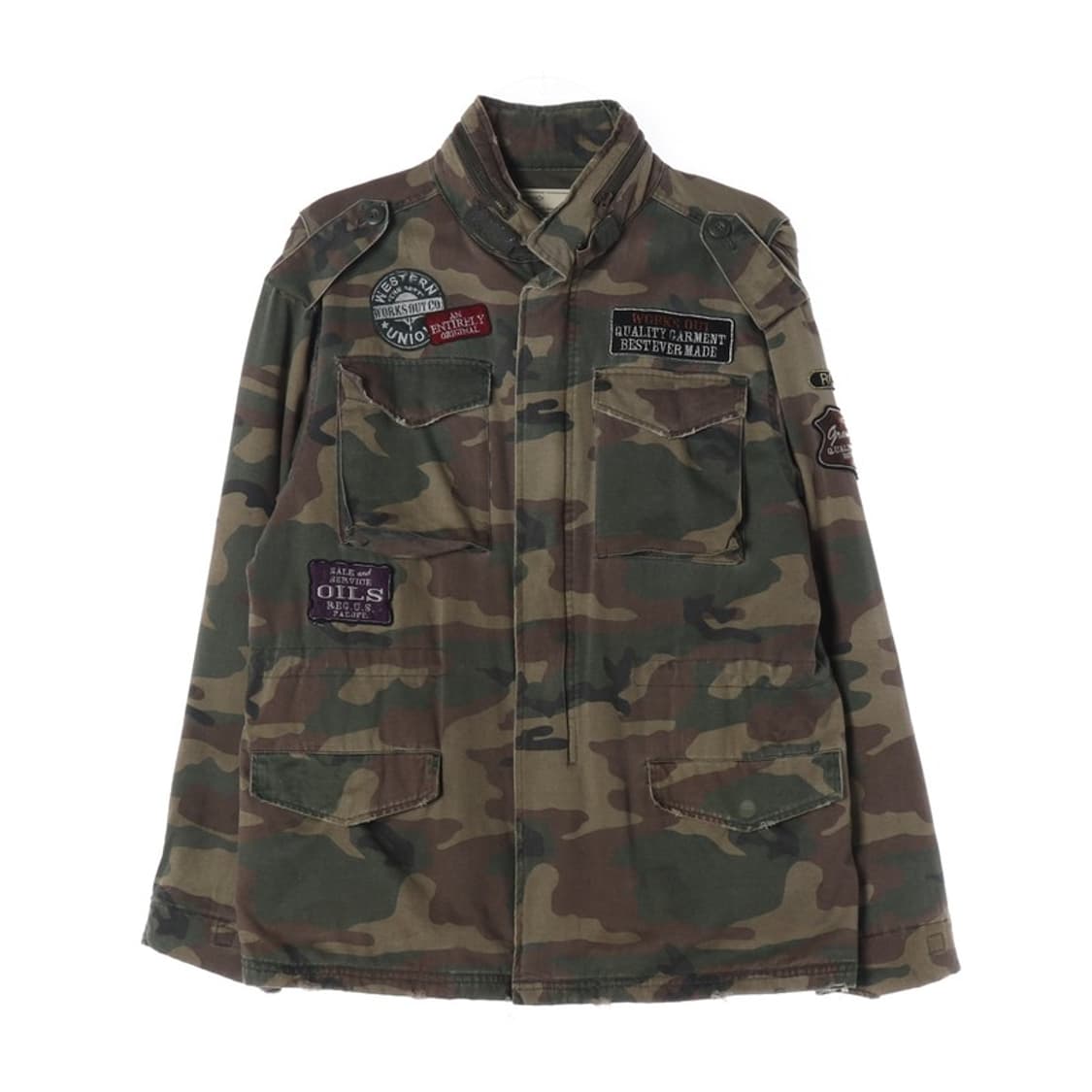 카라바흐 카모 M65 패치 야상 자켓 XL 상품이미지1