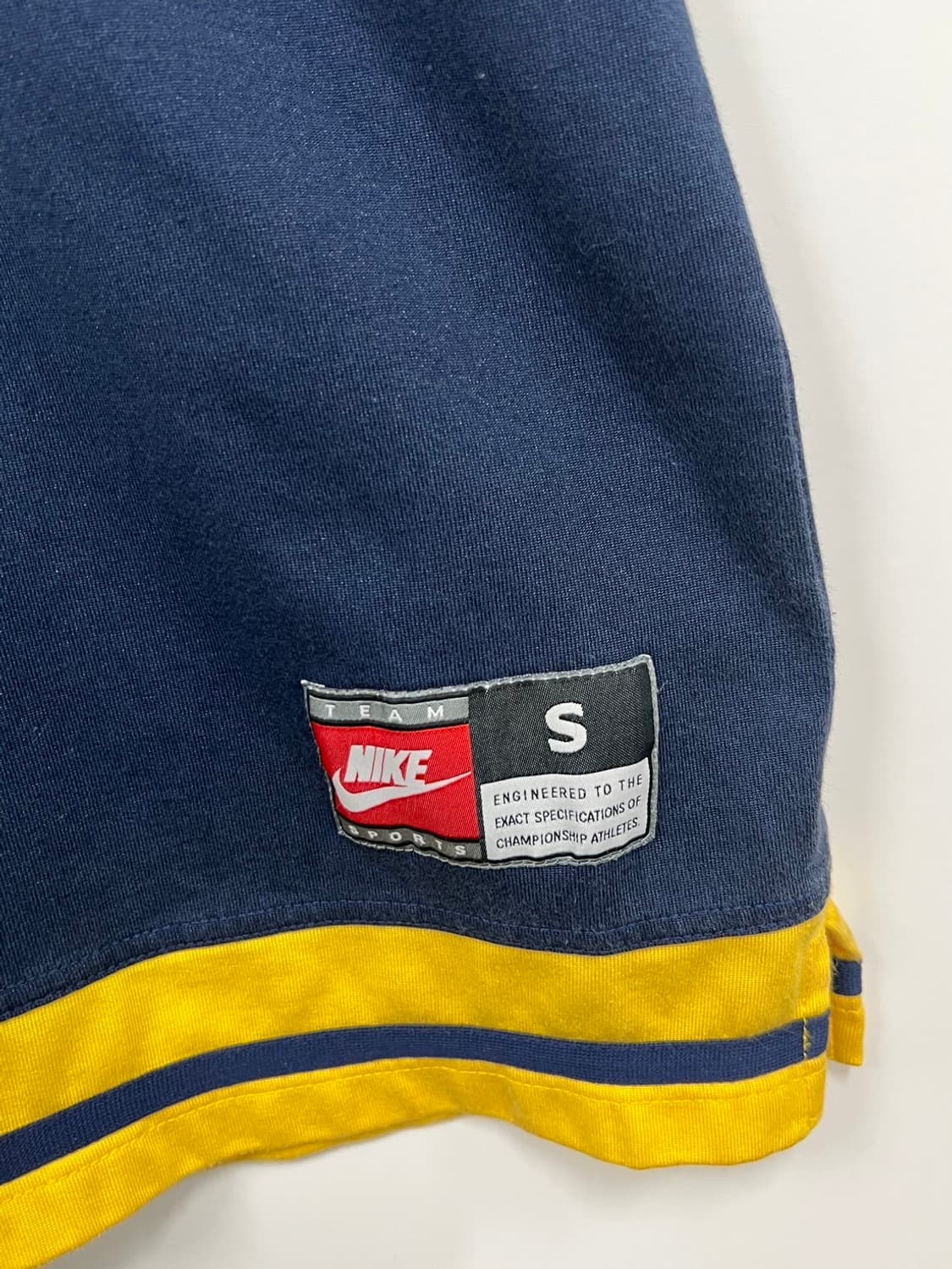 00s 나이키 올드스쿨 미시간 웜업 브이넥 반팔 져지 상품이미지3