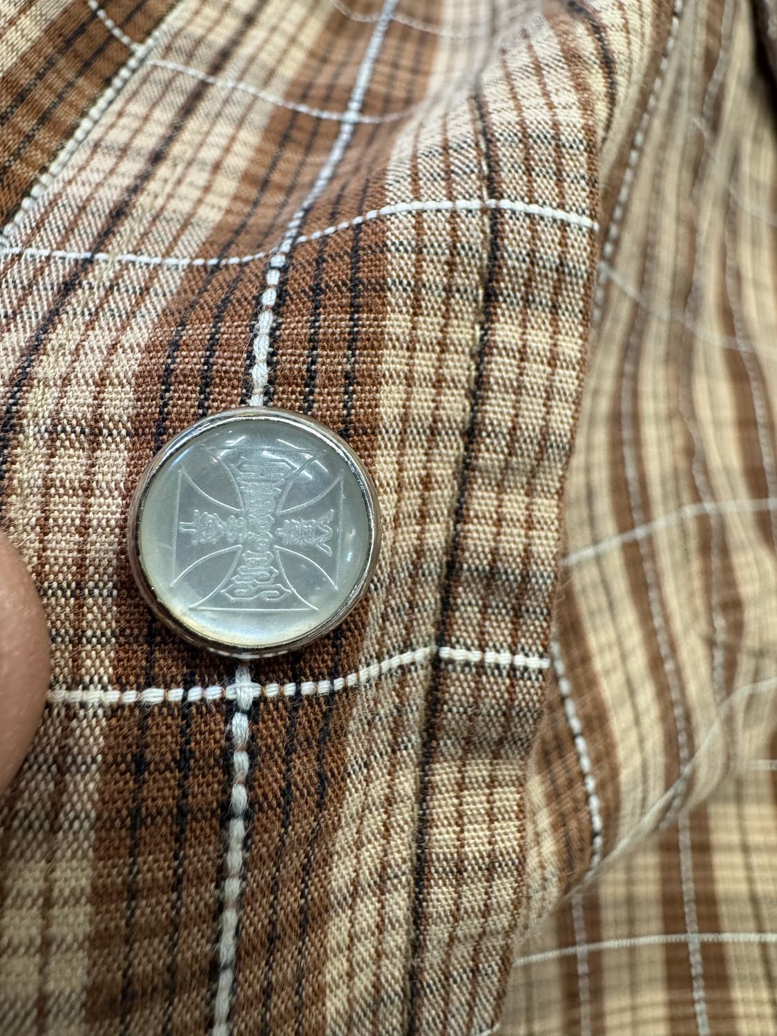 00s 웨스트 코스트 초퍼스 웨스턴 체크셔츠 상품이미지6