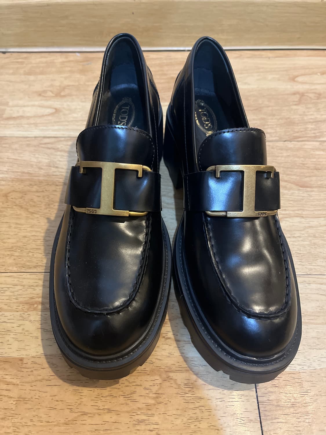 (245~250mm) 토즈 로고 플라크 로퍼 상품이미지8