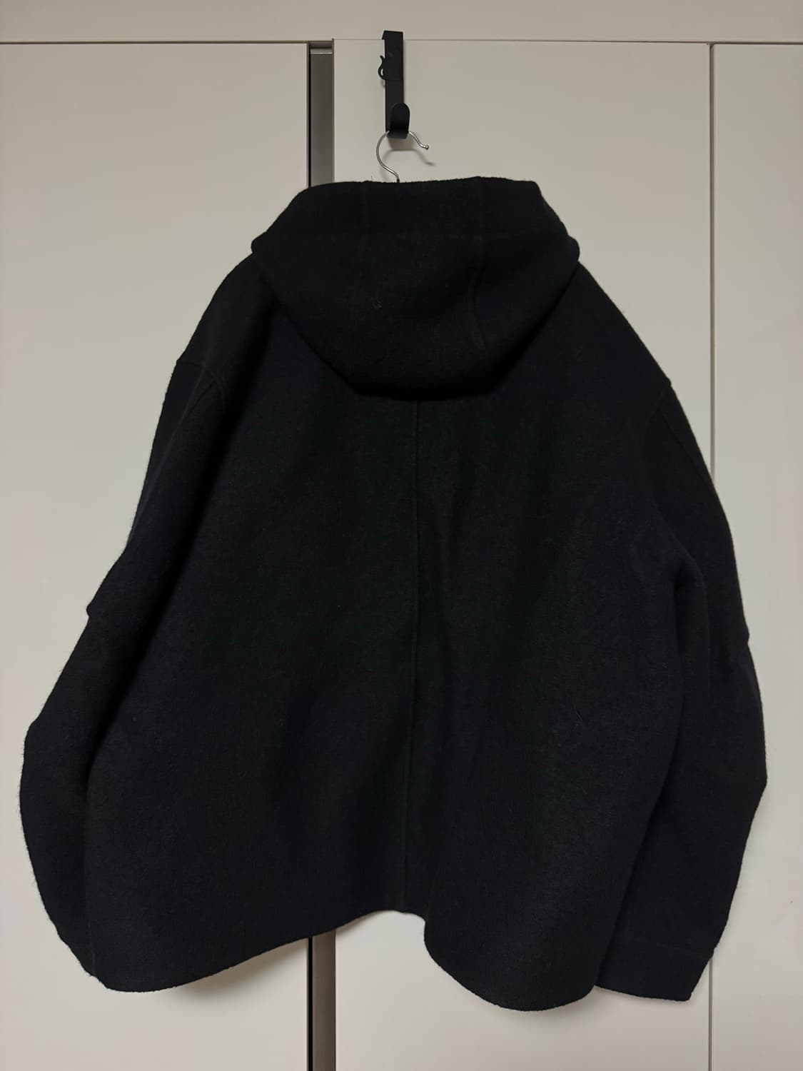 COS 후드 보일드 울 파카 재킷 L 사이즈 상품이미지5