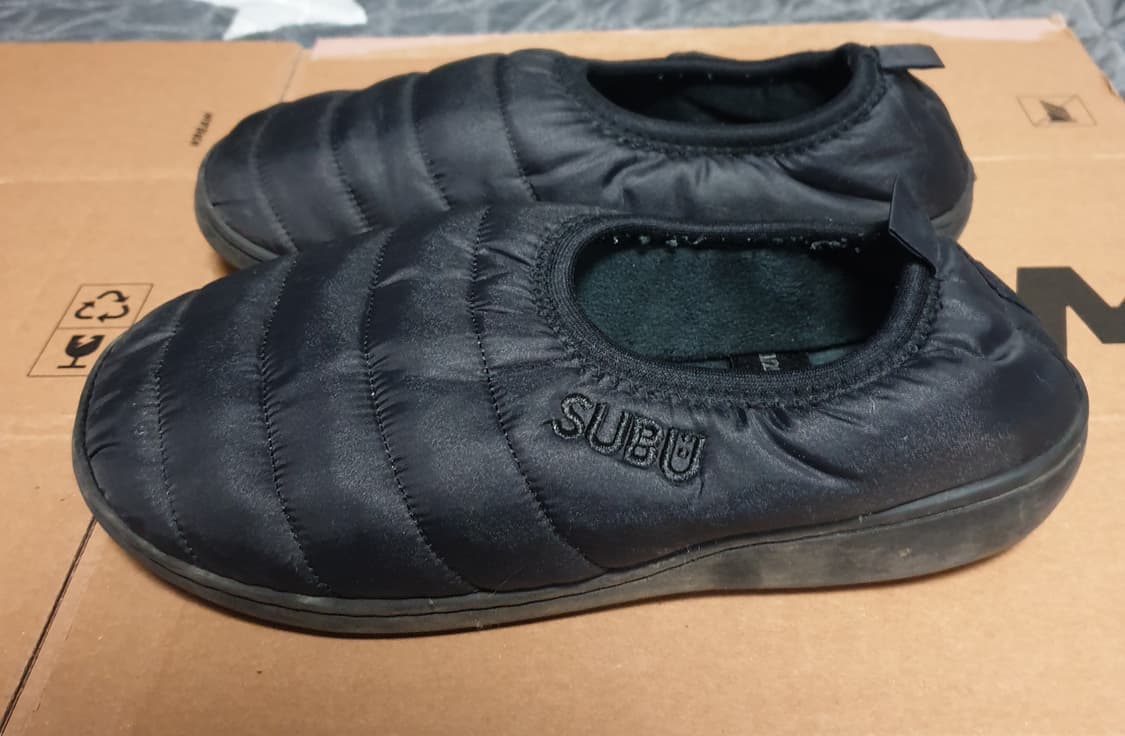 SUBU 패딩 방한 스니커즈 블랙 0사이즈 (230~240) 상품이미지2