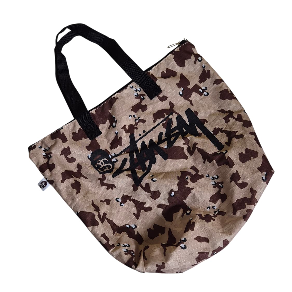 13s 베이프 x 스투시 잡지 부록 카모 토드백 상품이미지2