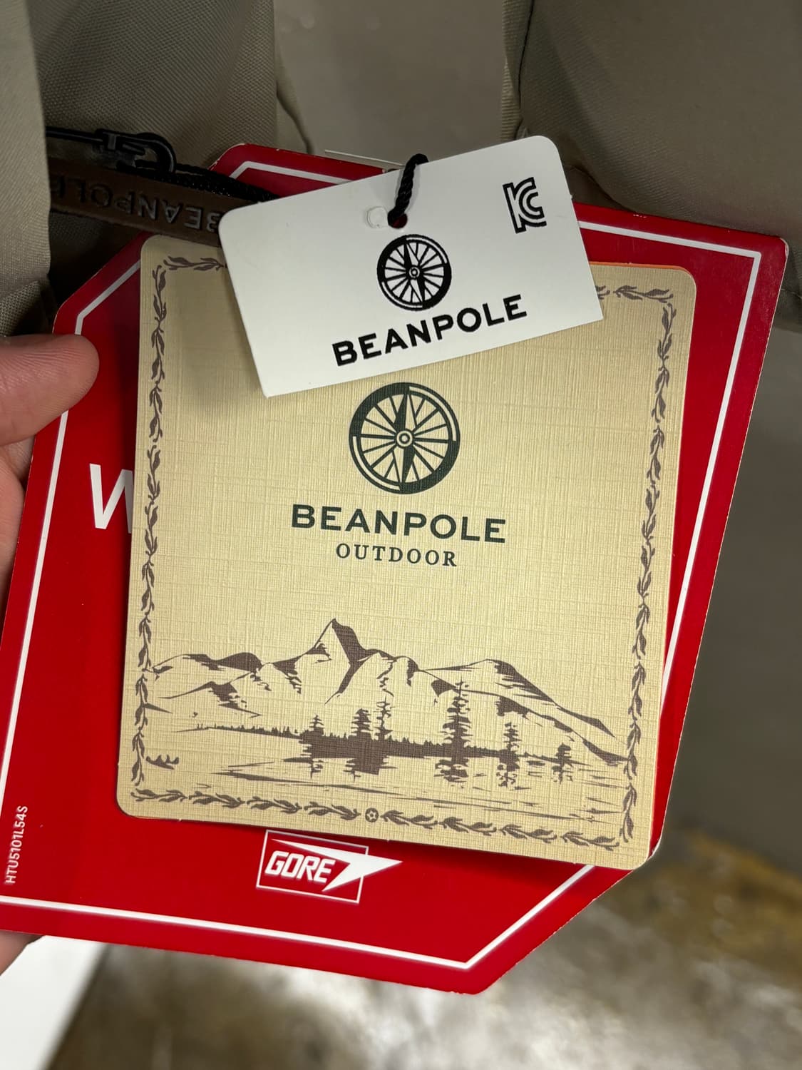 빈폴 아웃도어 고어텍스 구스다운 패딩 95 상품이미지6