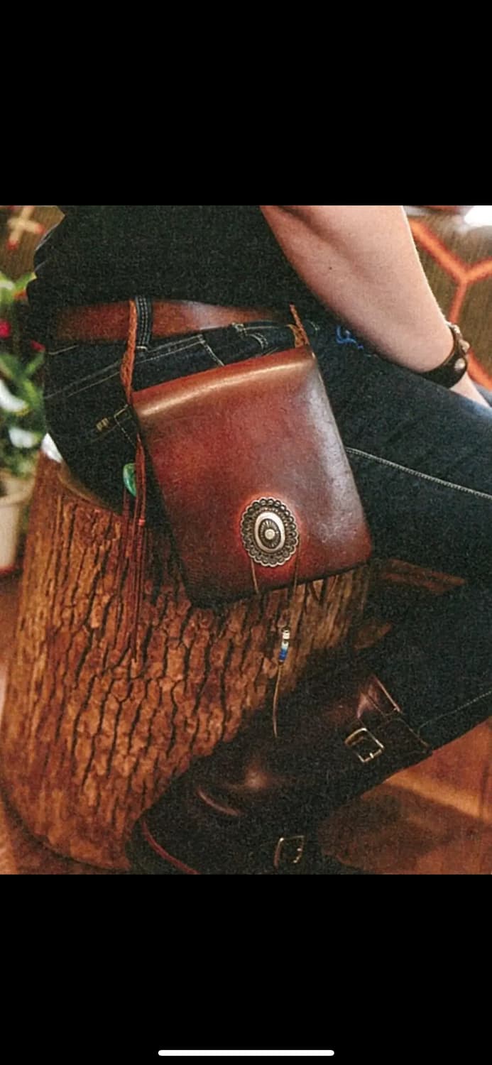 GOROS 올드고로스 새들레더 콘초 중지갑 상품이미지8