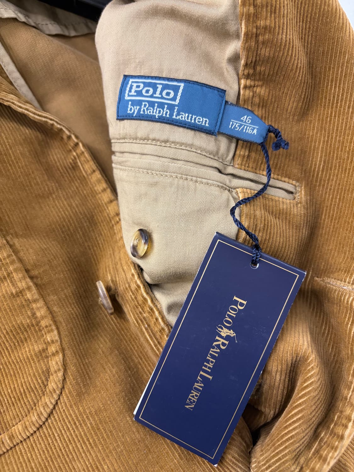 Polo Ralph Lauren corduroy jacket 46 NWT 상품이미지7