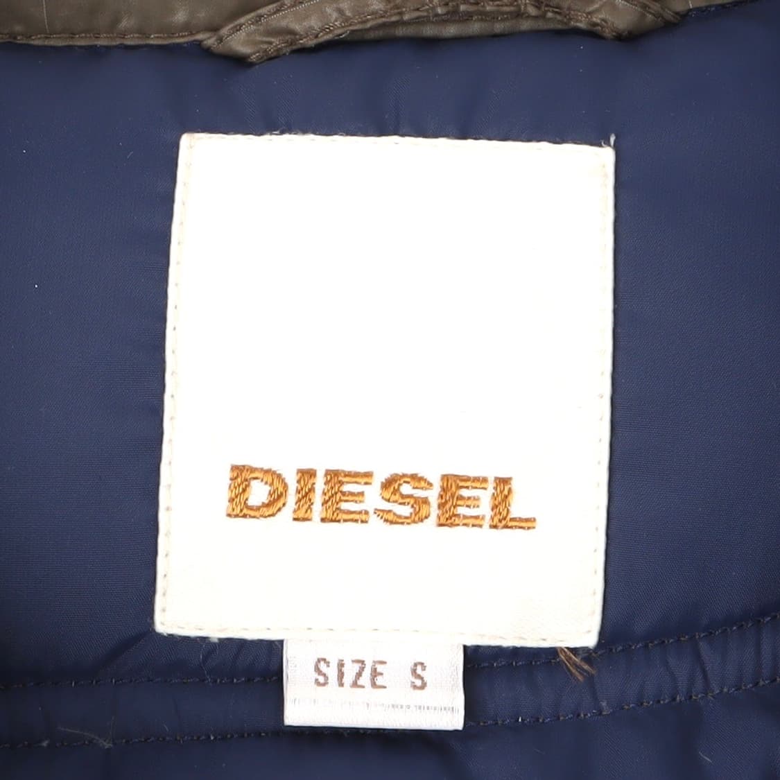 디젤 카키 바이커 패딩 자켓 상품이미지8