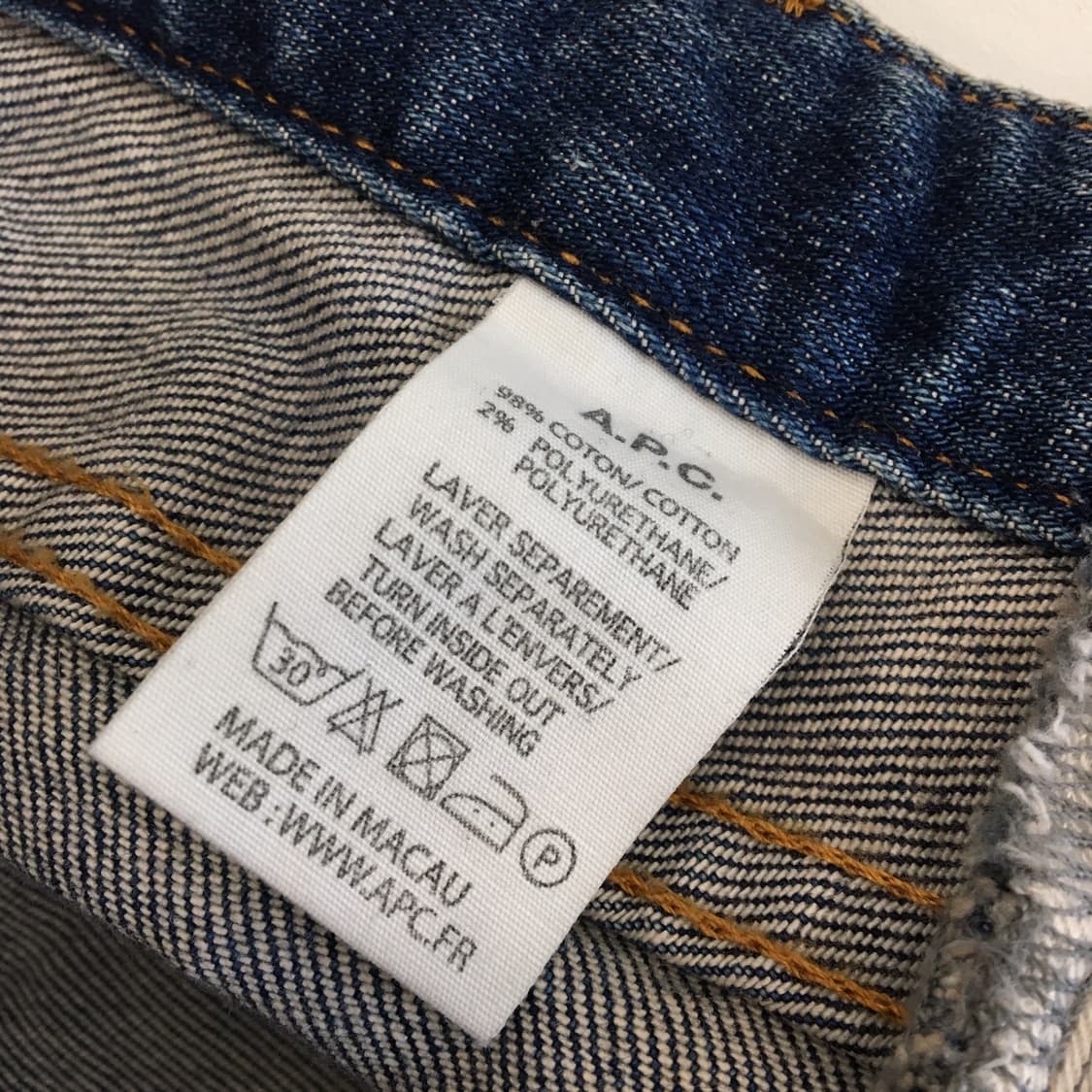 A.P.C. 아페쎄 MOULANT 청바지 25-26  상품이미지6