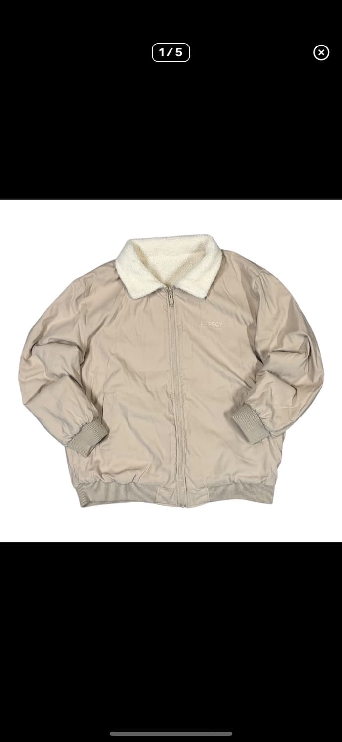 (바배) 인디고뱅크 리버시블 카라 점퍼 상품이미지1