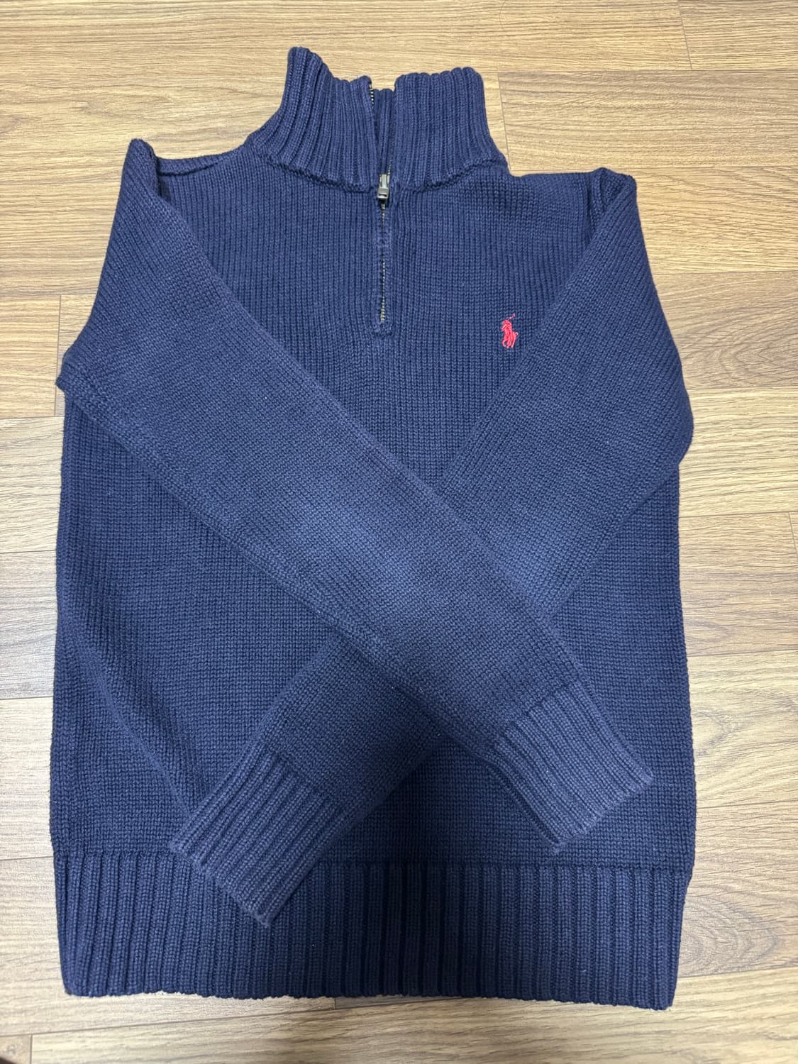 폴로랄프로렌 반집업 네이비 M 상품이미지3