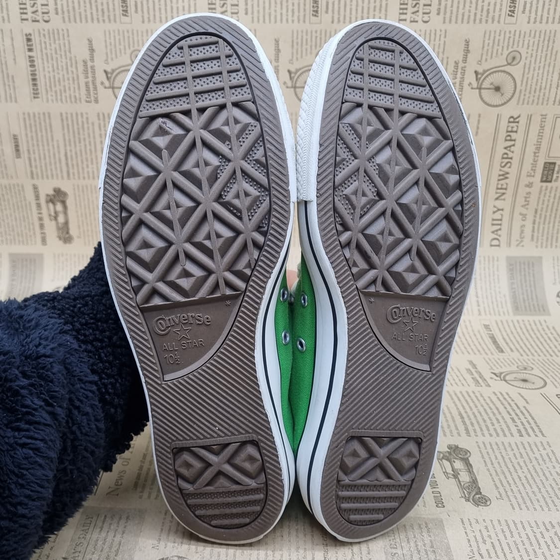 컨버스 척테일러 그린 남성 하이탑290 상품이미지3