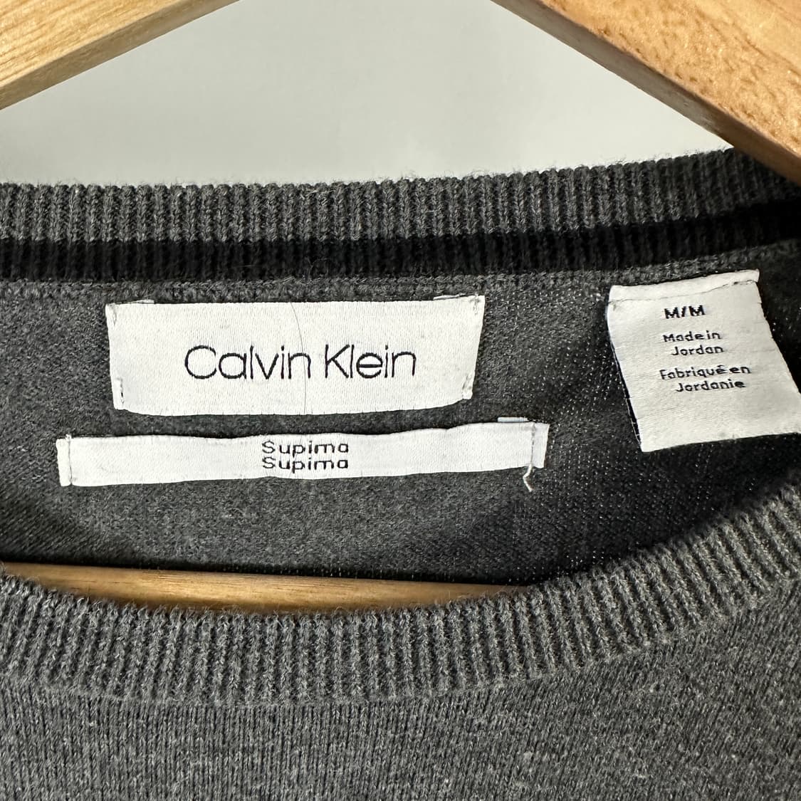 캘빈클라인 수피마코튼 니트 상품이미지2